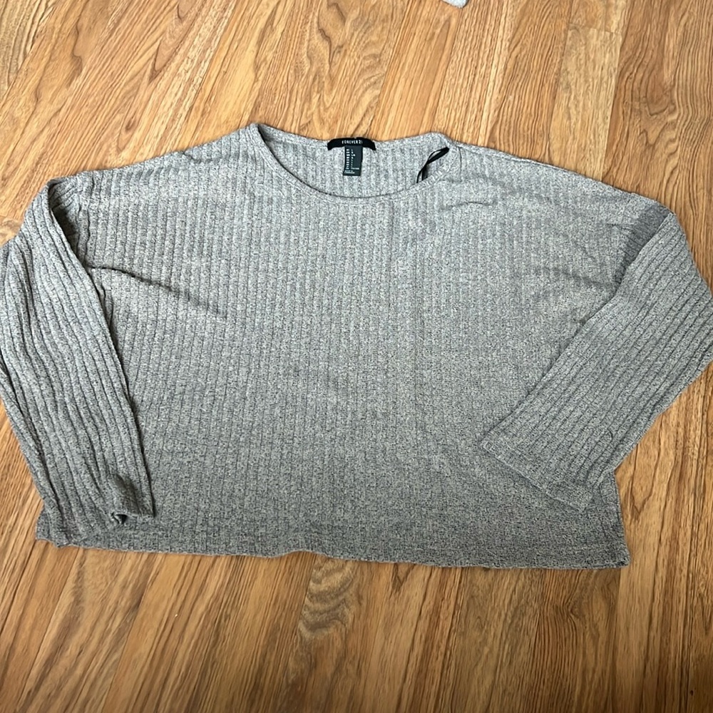 Cropped Sweater Top